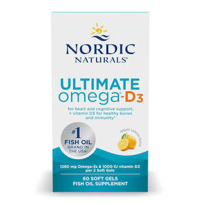 Supplements: NORDIC NATURALS ULTIMATE OMEGA D3 SOFT GELS