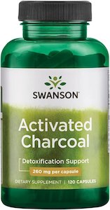 Products: SWANSON ACTIVATED CHARCOAL 120 CAPS