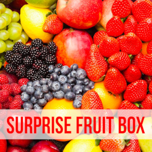 Fruits Vegetables: A SURPRISE ORGANIC FRUIT BOX