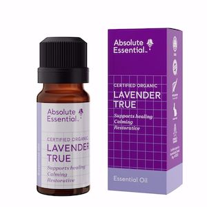 ABSOLUTE ESSENTIALS ORGANIC LAVENDER TRUE 10ML