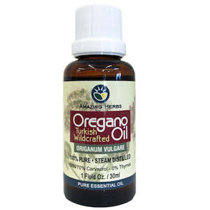 Essential Oils: AMAZING HERBS OREGANO OIL 30ML