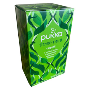 Pukka Tea: PUKKA ORGANIC THREE MINT TEA BOX