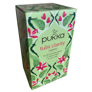 Pukka Tea: PUKKA ORGANIC TULSI CLARITY TEA BOX