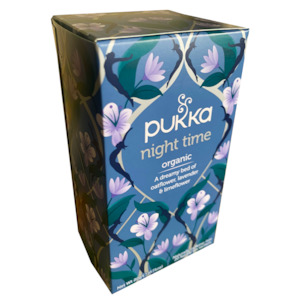 Pukka Tea: PUKKA ORGANIC NIGHT TIME TEA BOX