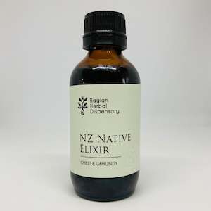 Herbal Dispensary Tonics: HERBAL DISPENSARY NZ NATIVE ELIXIR BOTTLE