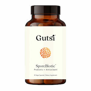 Gluten Free: GUTSI SPOREBIOTIC 30 CAPS
