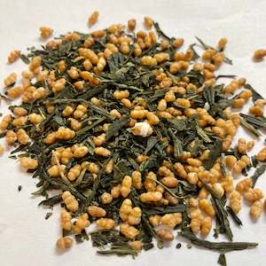 All Green Tea: JAPANESE GENMAICHA GREEN TEA BLEND