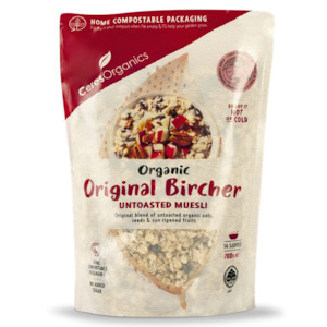 Cereals Flakes Puffs: CERES ORGANICS ORIGINAL BIRCHER ORGANIC UNTOASTED MUSELI 700G