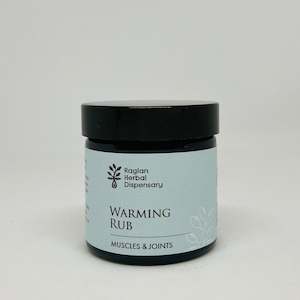 Warming Rub Muscles and Joints