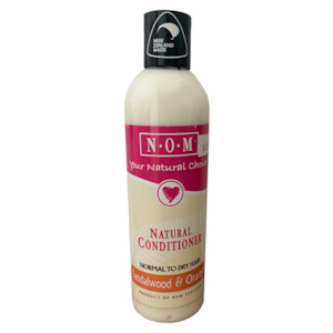 Shampoo Conditioner: N.O.M SANDALWOOD & ORANGE NATURAL CONDITIONER 250ML