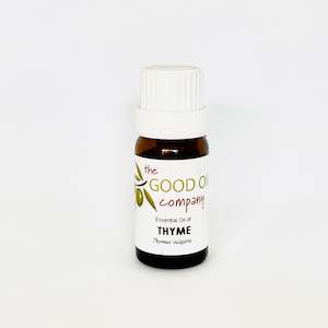Good Oil Company Essential Oils: GOOD OIL COMPANY THYME ESSENTIAL OIL 10ML