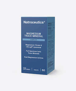 Sleep Stress: Natroceutics Magnesium Trace Mineral 60 CAPS
