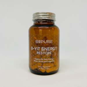 Sleep Stress: BE PURE B-VIT ENERGY RESTORE 60 CAPS