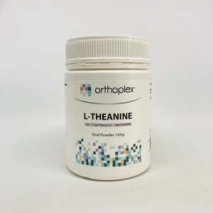 Sleep Stress: L-Theanine Orthoplex