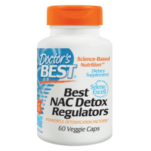 Digestion Detoxification: DOCTOR'S BEST NAC DETOX REGULATORS