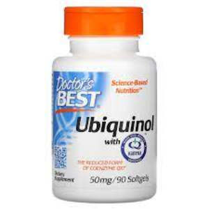 Vitamins Minerals: DOCTOR'S BEST UBIQUINOL 100MG 60 CAPS