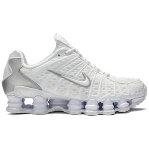 Best Sellers: Nike Shox TL - White Metallic Silver (W)