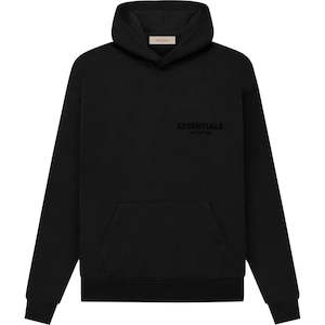 Best Sellers: Fear of God Essentials Chest Logo Hoodie - Stretch Limo (SS22)