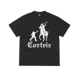 Womens Sizing: Corteiz Jack Boys Tee - Black