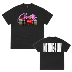 Corteiz No Time 4 Luv Tee - Black