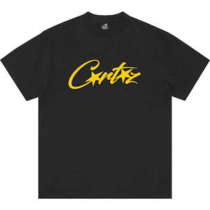 Corteiz OG Allstarz Tee - Black & Yellow