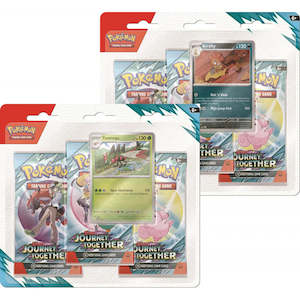 Pokémon TCG Scarlet & Violet - Journey Together 3 Pack Blister