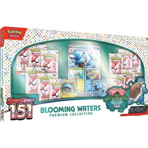 Website Releases: Pokemon TCG Scarlet & Violet - 151 Blooming Waters Heavy Hitters Premium Collection