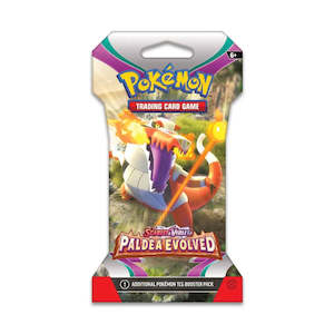 Pokemon TCG Sleeved Booster Pack - Scarlet & Violet Paldea Evolved