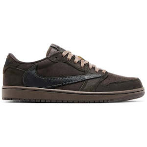 Air Jordan X Travis Scott: Air Jordan 1 Retro Low OG SP - Travis Scott Velvet Brown