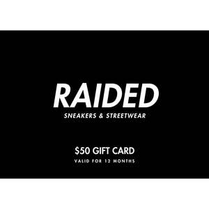 Womens Sizing: RaidedNZ Gift Card