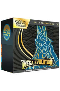 Website Releases: Pokémon TCG Mega Evolutions Lucario Elite Trainer Box