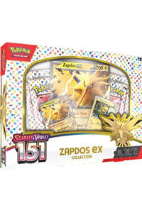 Eligible For Discount: Pokemon TCG Scarlet & Violet 151 Zapdos ex Collection