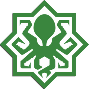 Products: RAILBLAZA Icon Sticker - Green RAILBLAZA