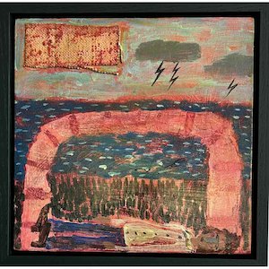 Painting: Under the bridge