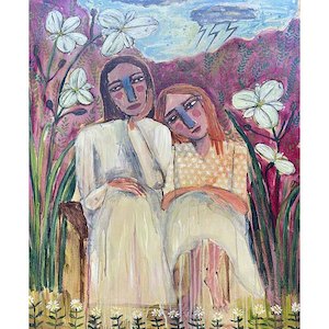 Painting: Iris libertia Grandiflora