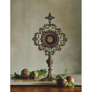 Peter Atkinson Six Months In Pompallier Mission Garden: February: Reliquary and Apples