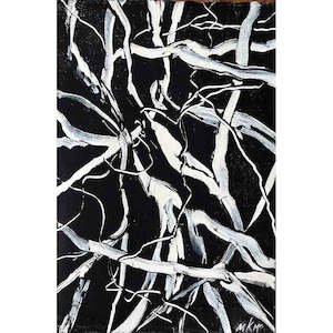 Works On Paper By Maggie Mcgregor: Tree Marks 10