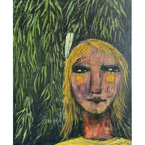 In Between Days: Feather in her hair