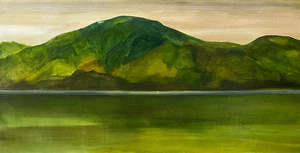In Situ By Painter Kathryn Carter: Late Summer Evening