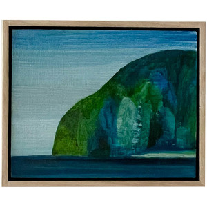 In Situ By Painter Kathryn Carter: The deep deep blue of sea and sky