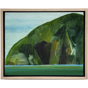 In Situ By Painter Kathryn Carter: Blue Sky Afternoon late summer
