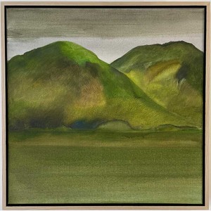 In Situ By Painter Kathryn Carter: Rainwashed day
