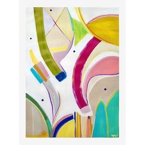 Critter Masquerade By Artist Kirsty Black: Parachute Piggy