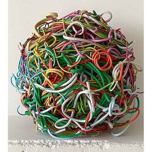 Pasifika Blooms Et Al: Wire Sphere - Large