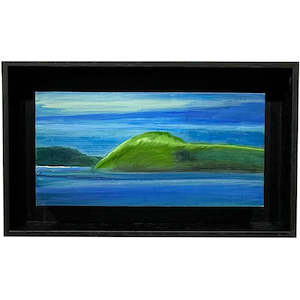 In Situ By Painter Kathryn Carter: Whangamumu 2