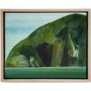 In Situ By Painter Kathryn Carter: Blue Sky Afternoon late summer