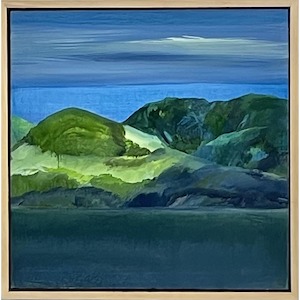 In Situ By Painter Kathryn Carter: Autumn morning so still