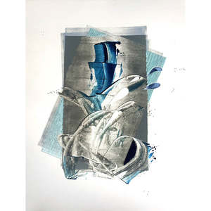 Fiona Cable: Blue-Grey Shift IV