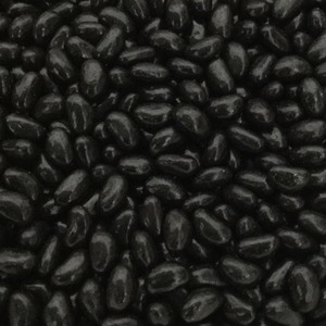 Jelly Beans: Black Jelly Beans 1kg