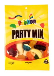 Products: Rainbow Party Mix 20 x 110g bags